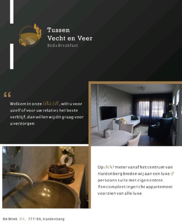 B&B Tussen Vecht En Veer Hardenberg Eksteriør bilde